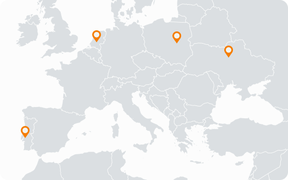 Edsson office locations in Europe